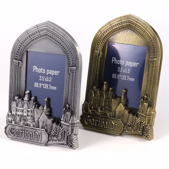 Marco de encargo barroco de la foto de la imagen de la resina de la tabla del color de la decoración casera mini